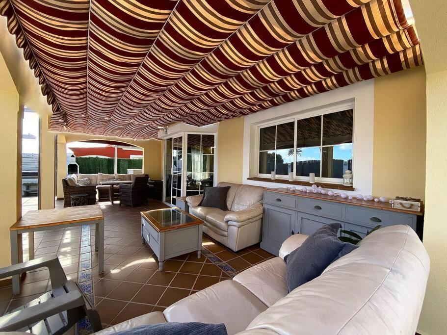 Comfortable Family House With Pool And Jacuzzi Costa De Antigua Dış mekan fotoğraf